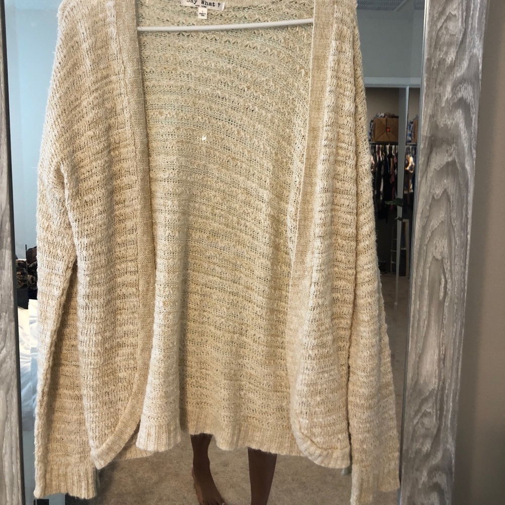 i have too many tan sweaters